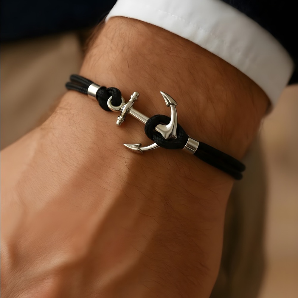 ON SALE NEED TO MOVE MERCHANDISE
Black men’s anchor bracelets